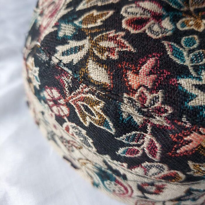 Black Mirwaiz Kani Cap - Image 3