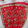 Red Georgette Kashmiri Aari Saree
