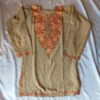 Crush Cotton Short Aari Kurta