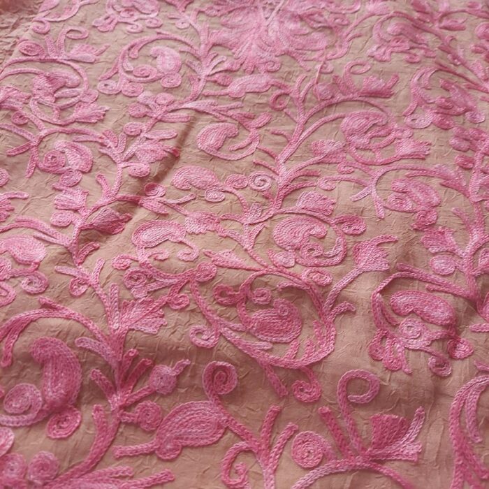 Crush Cotton Aari Work 2Pc Suit - Image 2