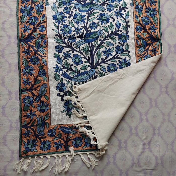 4x2.5 Tree of Life Silk Embroidered Wall Hanging - Image 4