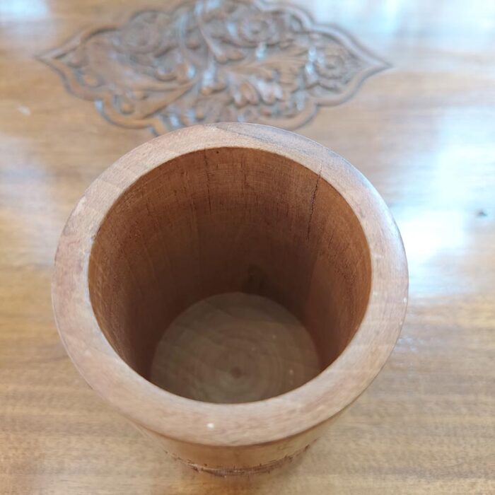Elite Walnut Wood Handcarved Pen Holder - Image 2