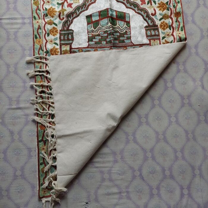 Kashmiri Handmade Janamaz Prayer Mat - Image 6