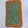 Kashmiri Handmade Floral Hand Embroidered Felted Pure Wool Namda Rug 3x2