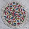 Posh Ber Handmade Wool Namda Rug 3x3ft