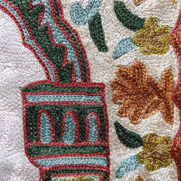 Kashmiri Chain Stitch Best Quality Janamaz Prayer Mat - Image 3