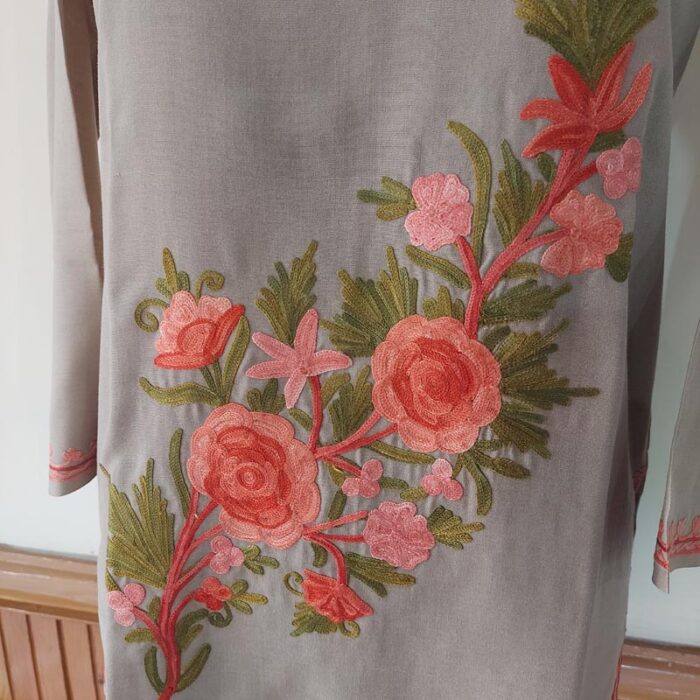 Fawn Summer Cool Short Kurta - Image 3