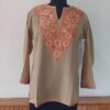 Light Brown Summer Cool Short Kurta