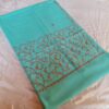 Ferozi Authentic Kashmiri Sozni Handcrafted Crepe Saree