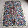 Luxury 6×4Ft Pure Wool Double Work Handmade Aari Embroidered Namda Rug