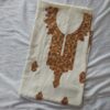 White Summer Cool Aari Work 2Pc Suit