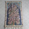Blue Silk Tree of Life Wall Hanging 3x2ft
