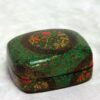 Green Paper Mache Box