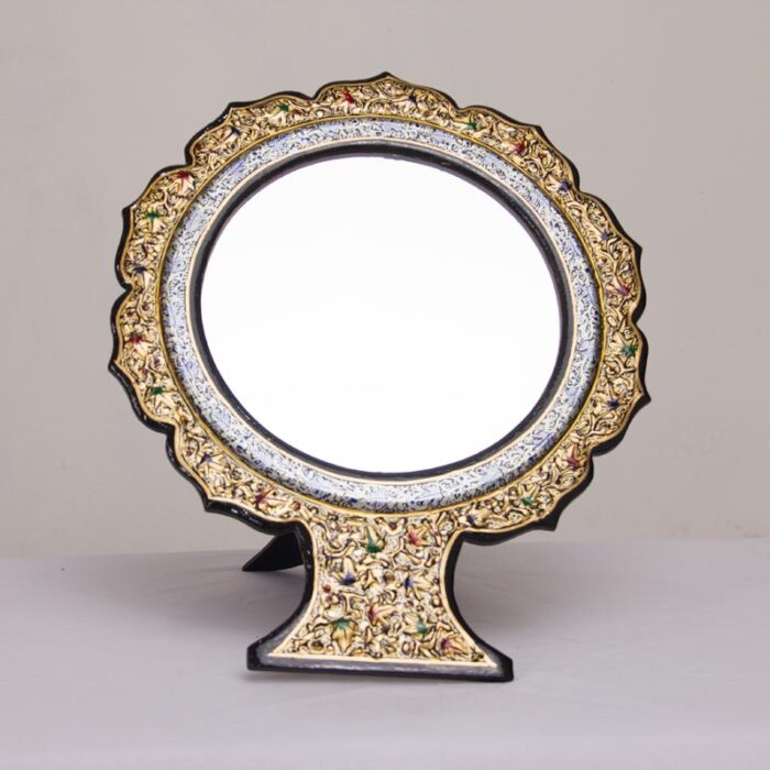 Paper Mache Table Mirror