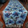 6×1 Nyul Chinari Chainstitch Silk Handmade Runner or Wall Hanging