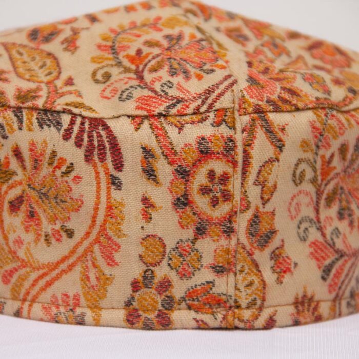 Peach PoshBahar Special Kani Cap - Image 4