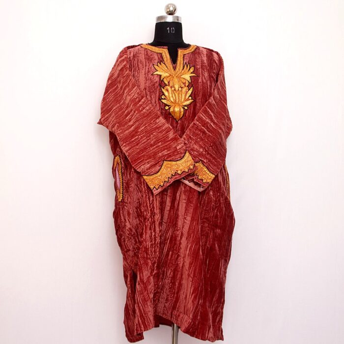 Crush Velvet Tilla Pheran - Image 2