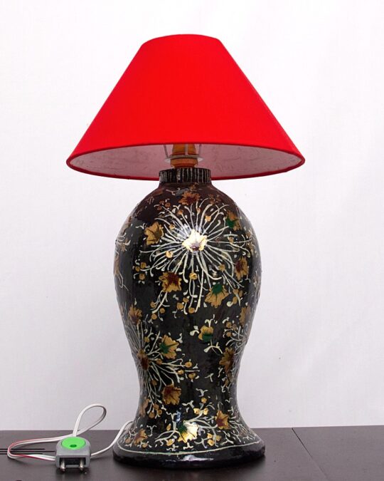 Paper-Mache Table Lamp