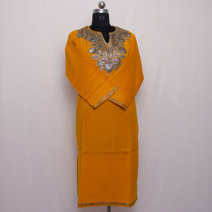 Light Kesari Raffal Tilla Pheran - Image 2