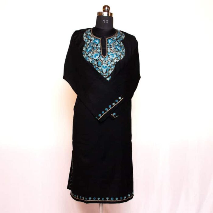 Black Paper Mache Design Raffal Pheran - Image 2
