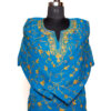 Blue All Over Aari Cashmilon Pheran