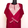 Dark Pink Aari Cashmilon Pheran