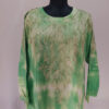 Green Tie-Dye Cashmilon Aari Pheran