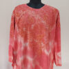 Pink Tie-Dye Cashmilon Aari Pheran