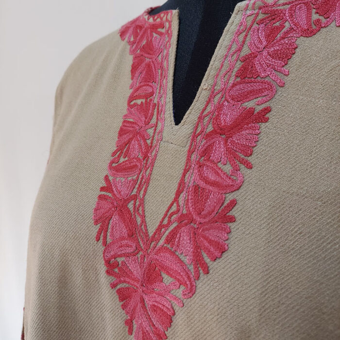 Side Panel Aari Cashmilon Pheran - Image 4