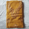 Mustard Cashmilon Aari 3Pc Suit