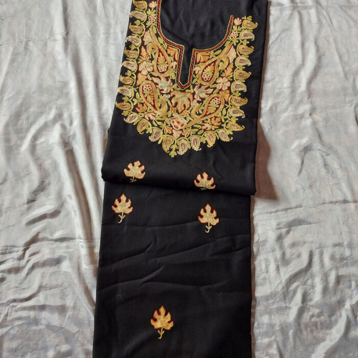 Black Spun Aari Zari 2Pc Suit - Image 2