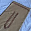 Men Unstitched Suit Light Brown