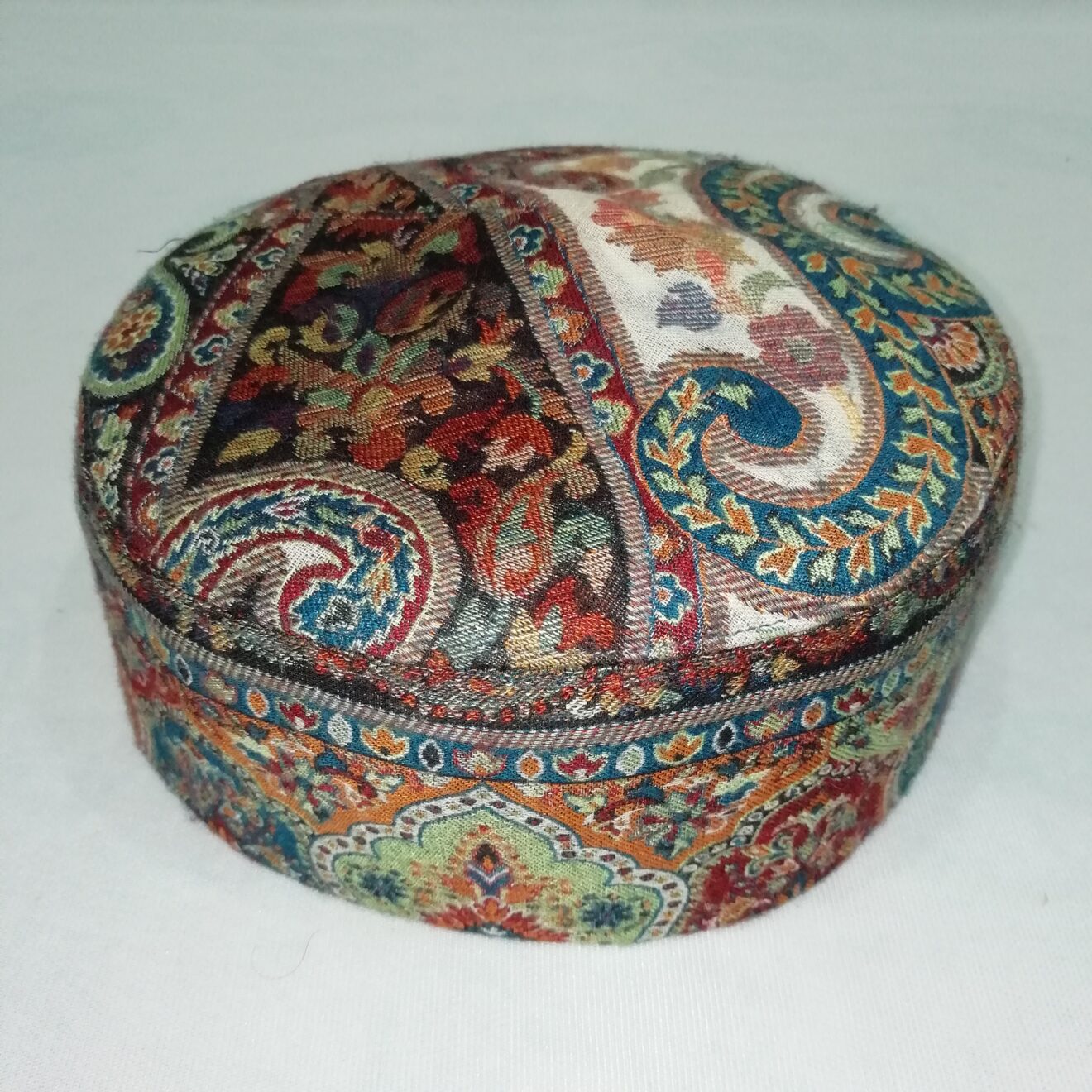 Colourful PoshBagh Kani Cap
