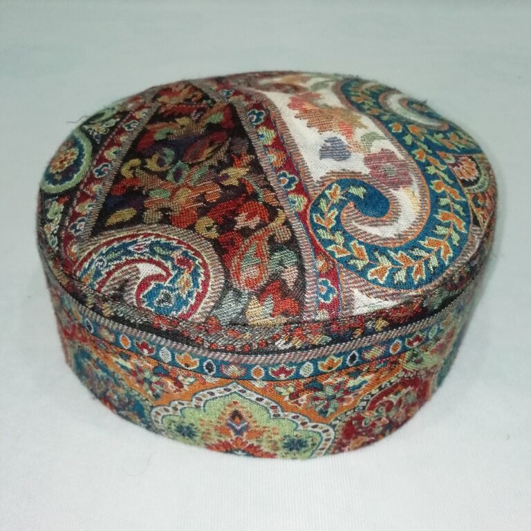 Colourful PoshBagh Kani Cap