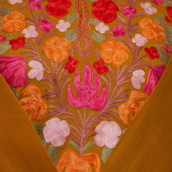 Mustard Aari Cashmilon Phiran - Image 3