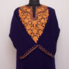 Dark Blue Chinari Aari Cashmilon Pheran