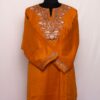 Dark Mustard Tweed Tilla Pheran
