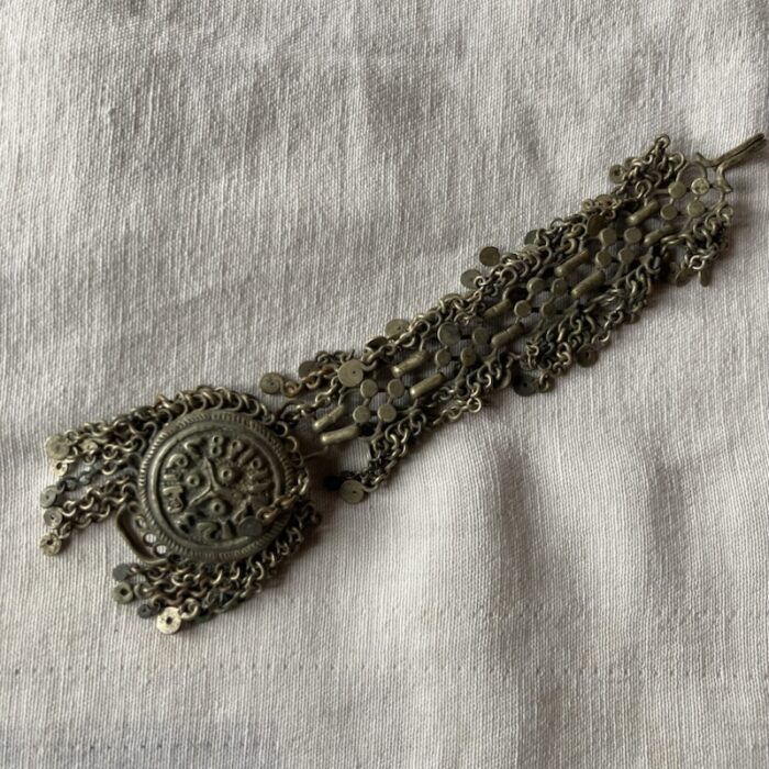 Kashmiri Watch Mang Tika or Pasa, Antique & Handmade