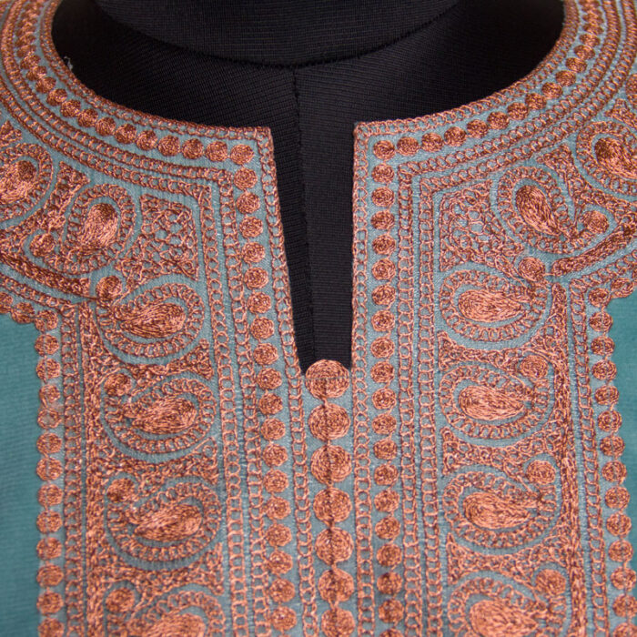 3Pc Velvet Tilla Pheran - Image 3
