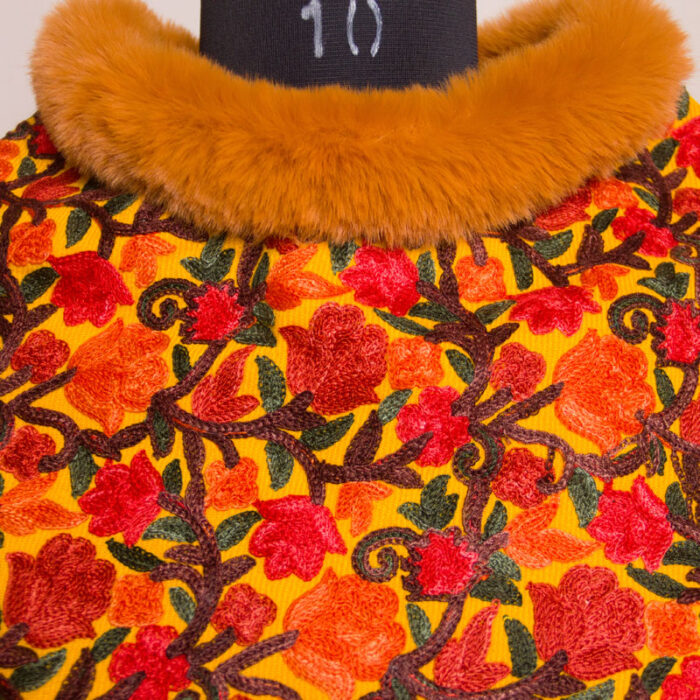 Pretty Aari Embroidery Poncho - Image 2