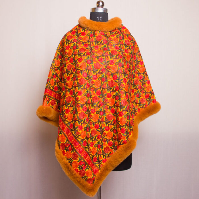 Pretty Aari Embroidery Poncho