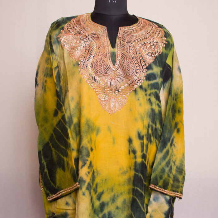 Polywool Tie and Dye Pheran