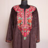 Brown Velvet Aari Pheran III