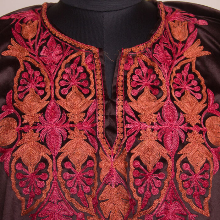 Brown Velvet Aari Pheran II - Image 3