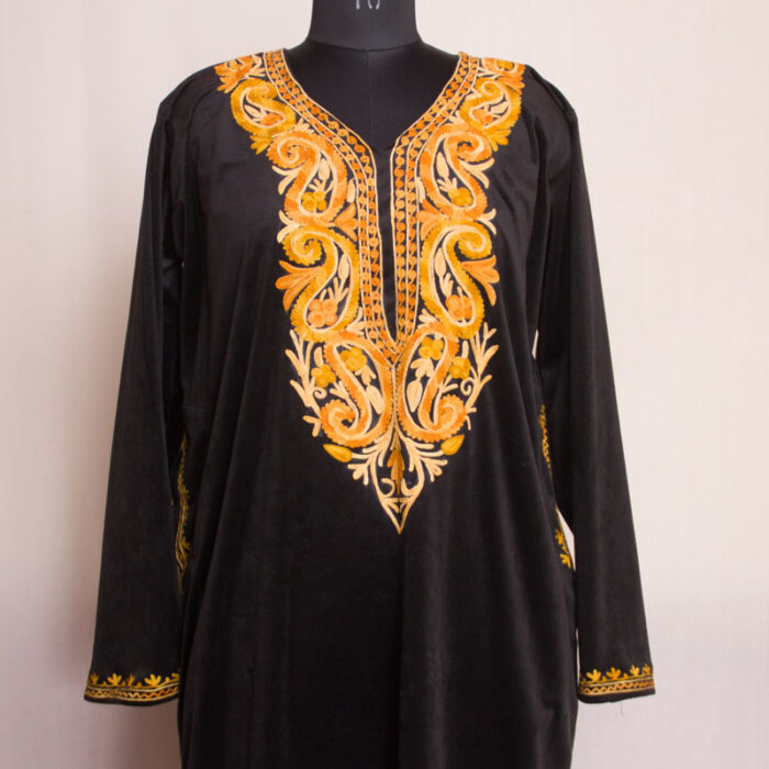 Black Velvet Aari Pheran