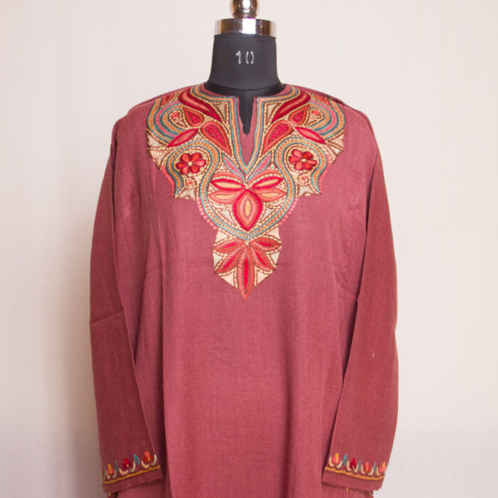 Beautiful Raffal Handwork Aari Pheran