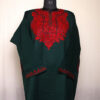 Dark Green Daba Maroon Aari Naal Pheran