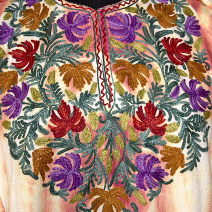 Elite Tie-Dye Cashmilon Aari Pheran - Image 3