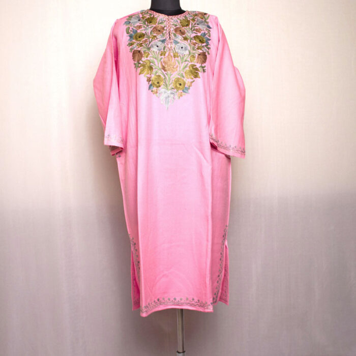 Pink Chinari Aari Pheran - Image 2