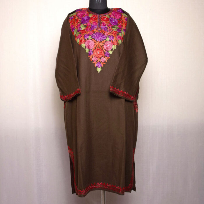 Brown Phulai Aari Pheran - Image 2